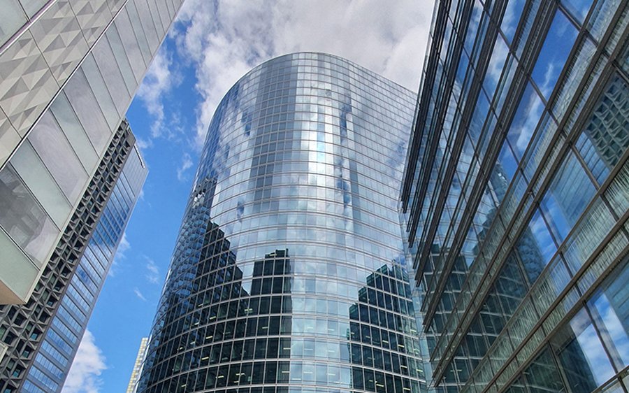 ECN office DOOH advertising · CBX Tower · La Défense · Paris