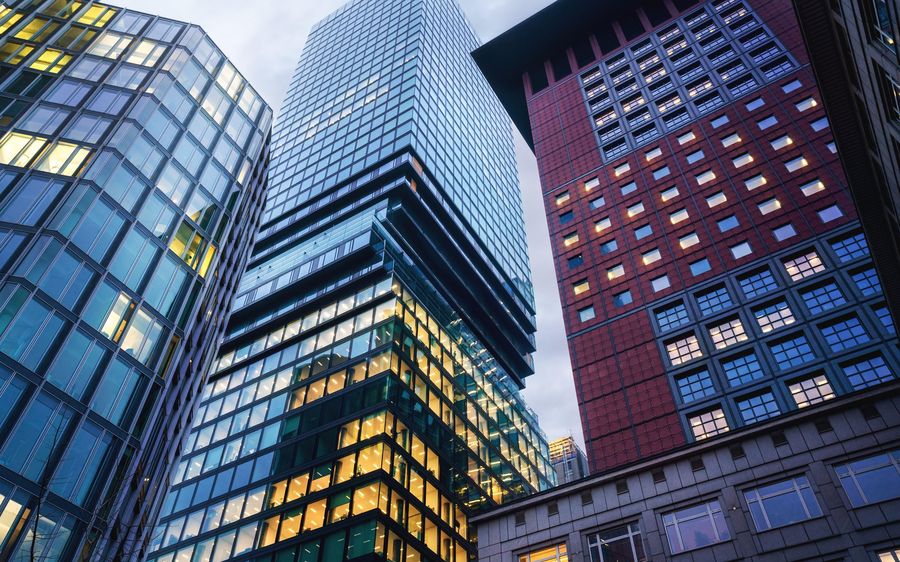 ECN office DOOH advertising · Omniturm · Bankenviertel · Frankfurt