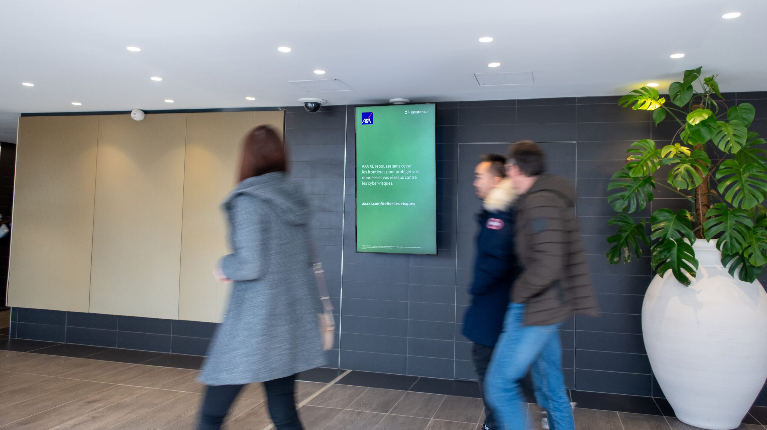 AXA XL · campagne ECN à la Tour Voltaire · La Défense