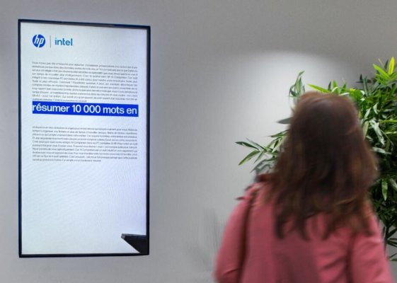 HP · Intel · campagne pDOOH ECN au Delta, La Défense