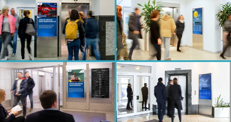 200 BUILDINGS NOW CONNECTED TO ECN’S GERMAN DOOH OFFICE NETWORK